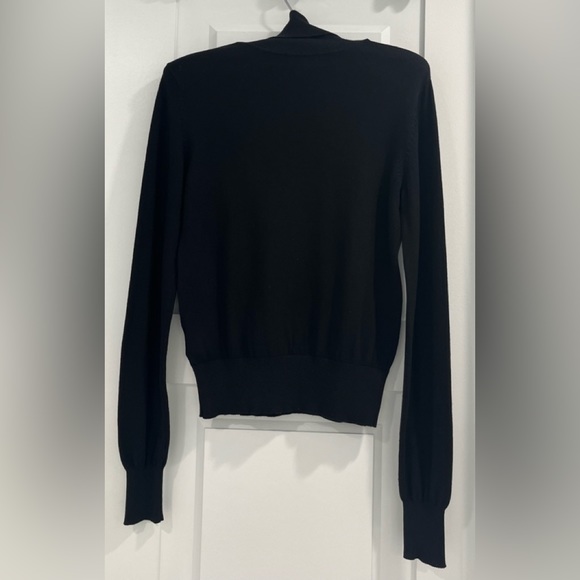 H&M BASICS Black Turtleneck Sweater, Size XS - Picture 2 of 5